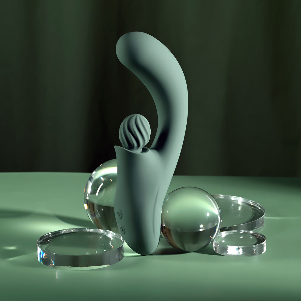 Evolved Rabbit Vibrator – USB Rechargeable, Body-Safe Silicone – Intimate Pleasure Device