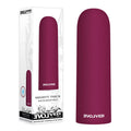 Evolved Mighty Thick - Burgundy Red USB Rechargeable Bullet Vibrator (9 cm, Body-Safe Silicone)