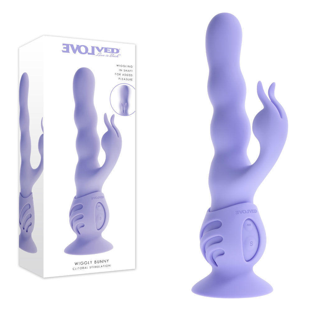 Evolved Vibrator – Rechargeable, Body-Safe Silicone – Purple