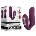 Evolved Helping Hand - Purple USB Rechargeable Dual Finger Stimulator for Enhanced Pleasure and Wellness