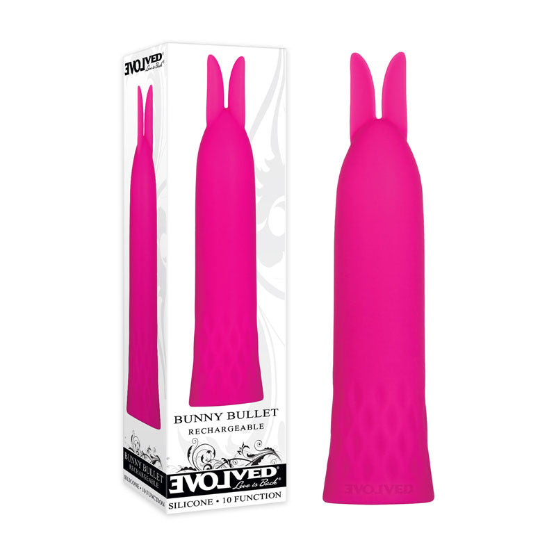 Evolved Bullet Buddy - 10.5 cm Pink USB Rechargeable Body-Safe Vibrator