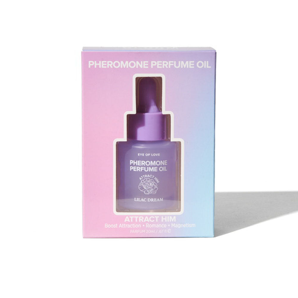 Eye Of Love Love In Bloom Lilac Dream Pheromone Perfume Oil – 20ml Vanilla Scented Attraction Oil for Everyone – Unisex Pheromone Infused Fragrance with Dropper
