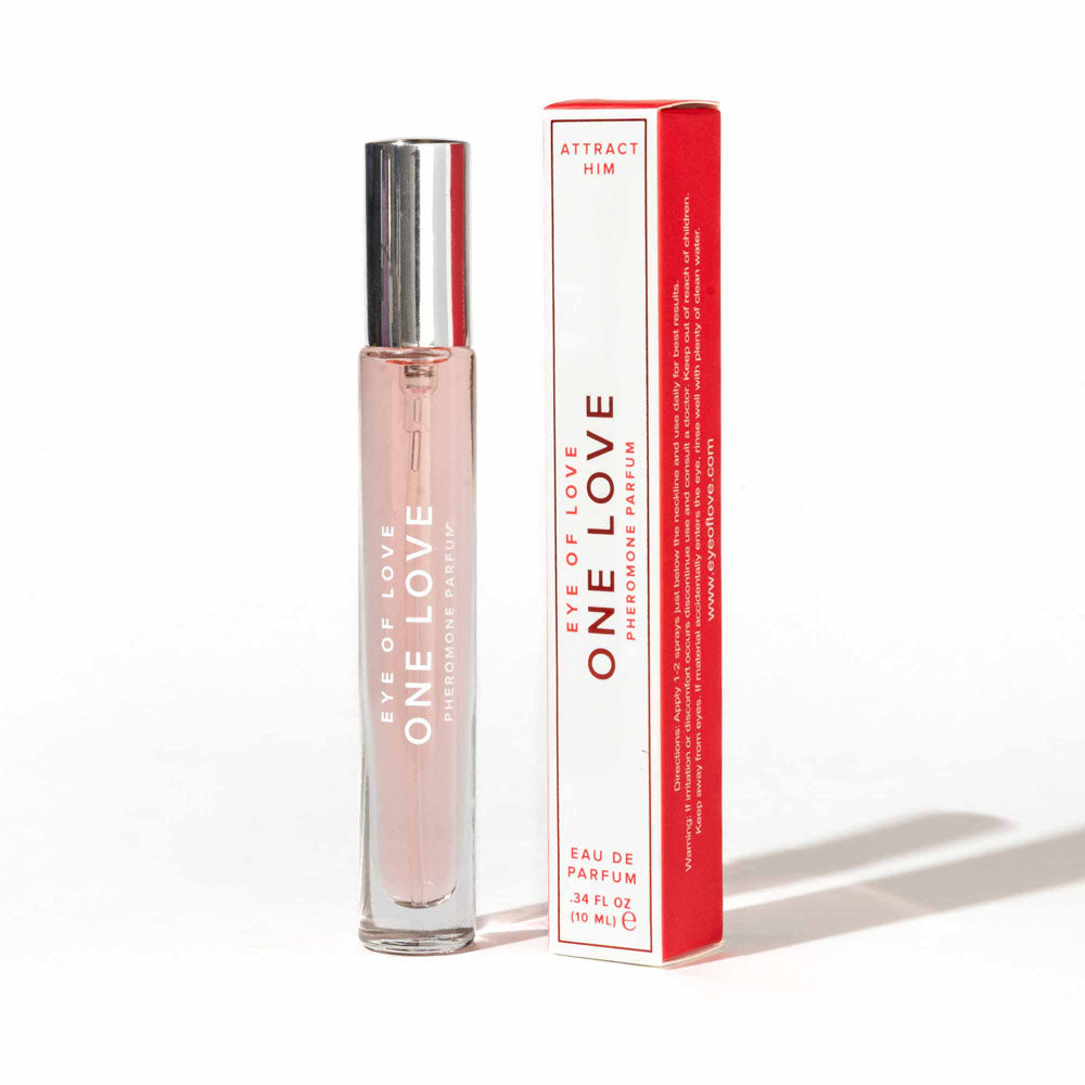 Eye Of Love Pheromone Lotion – Rose Scented Perfume – 10 ml for Attraction