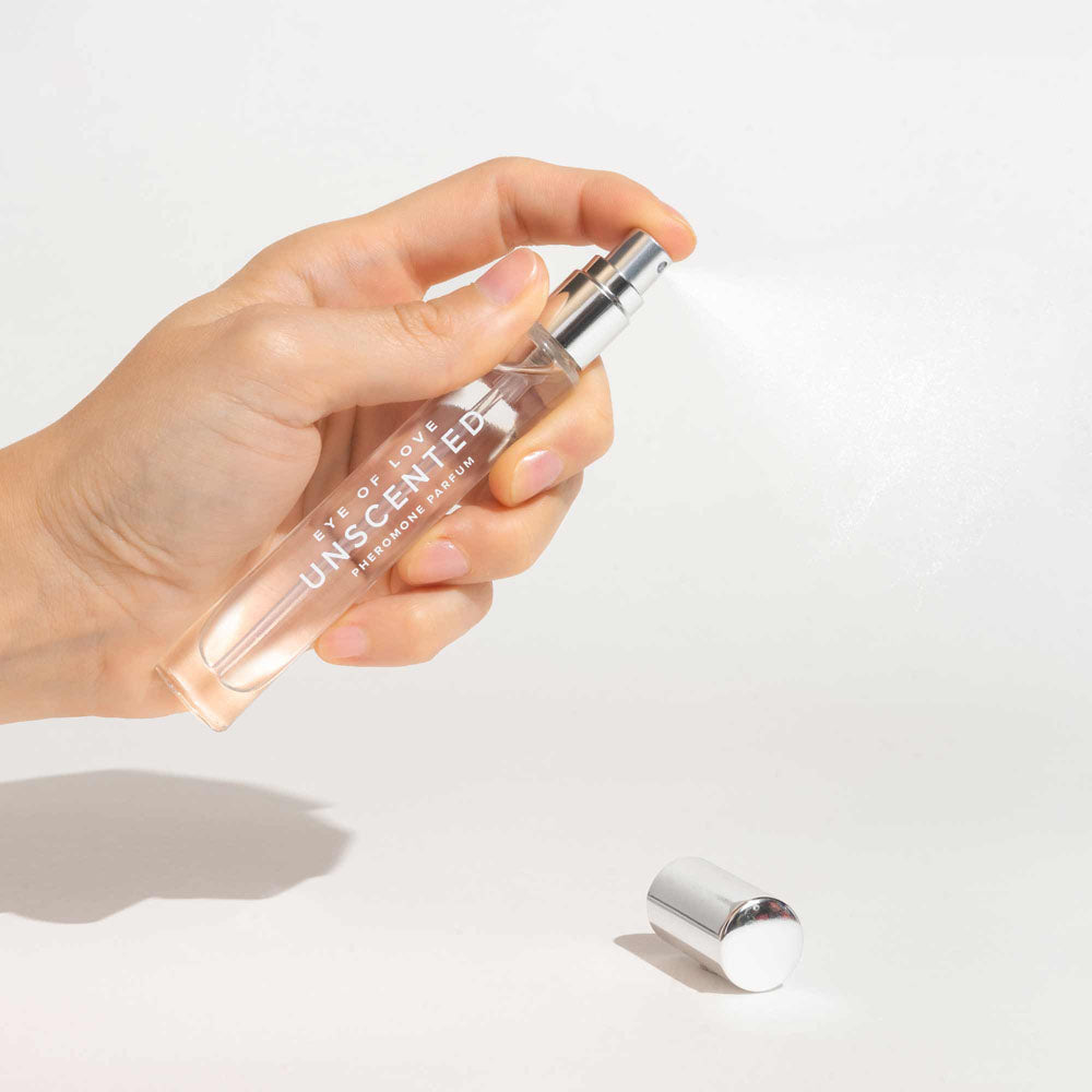 Eye Of Love Unscented Pheromone Perfume - 10 ml - Gender-Neutral Attraction Spray for Enhanced Connection - 10 ml Travel-Friendly Bottle