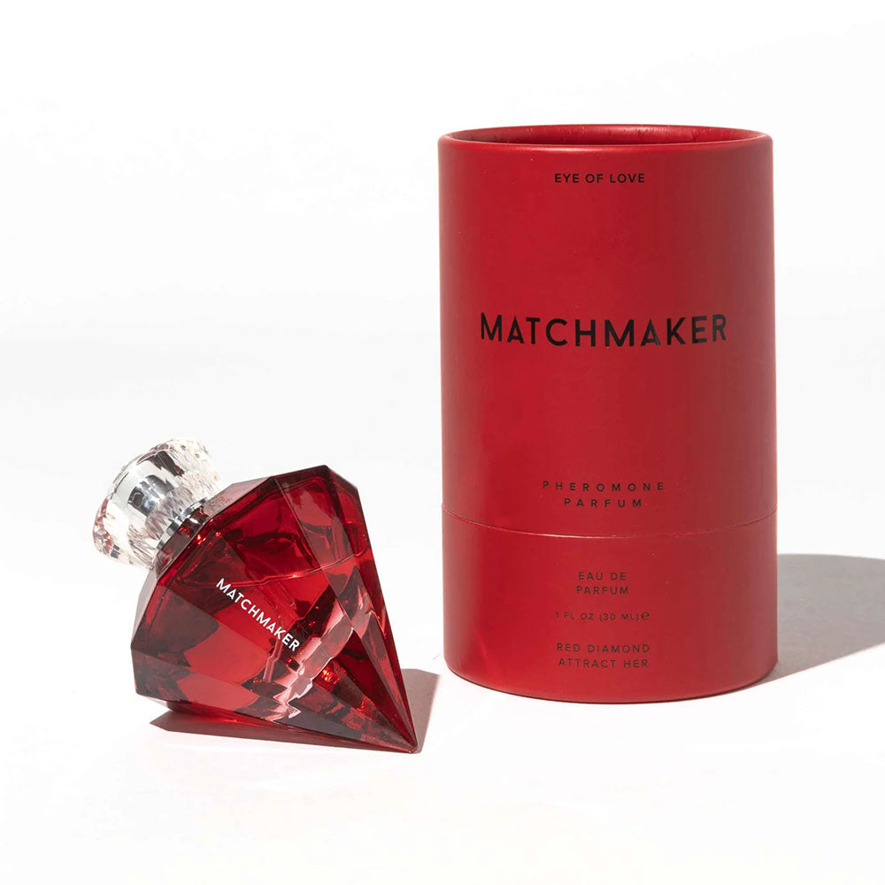 Eye of Love Matchmaker Red Diamond Pheromone Parfum for Women - 30 ml Spray to Attract Women - Gender-Neutral Fragrance