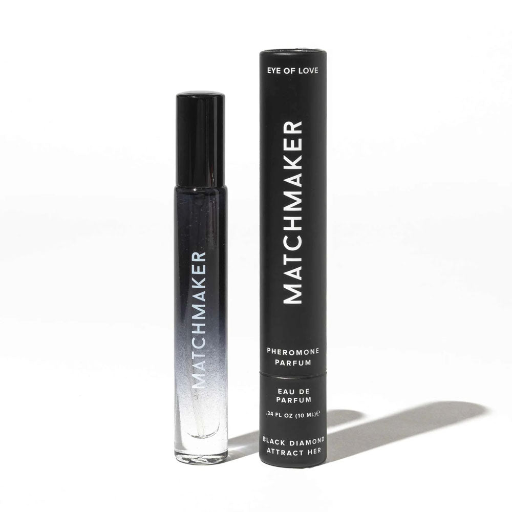 Eye of Love Matchmaker Pheromone Cologne for Men - 10 ml Spray - Attract Women with Black Diamond Essence