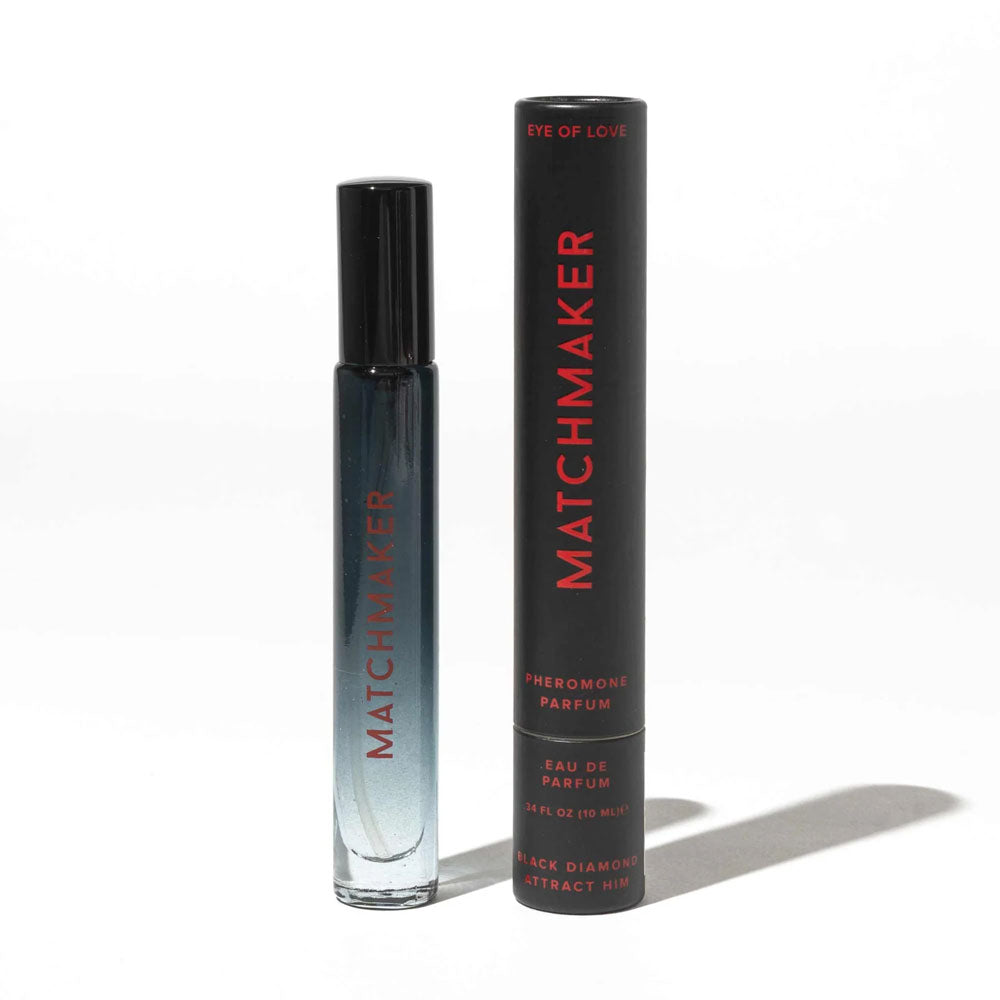 Eye of Love Matchmaker Black Diamond LGBTQ Pheromone Cologne for All - 10 ml Spray to Attract Love