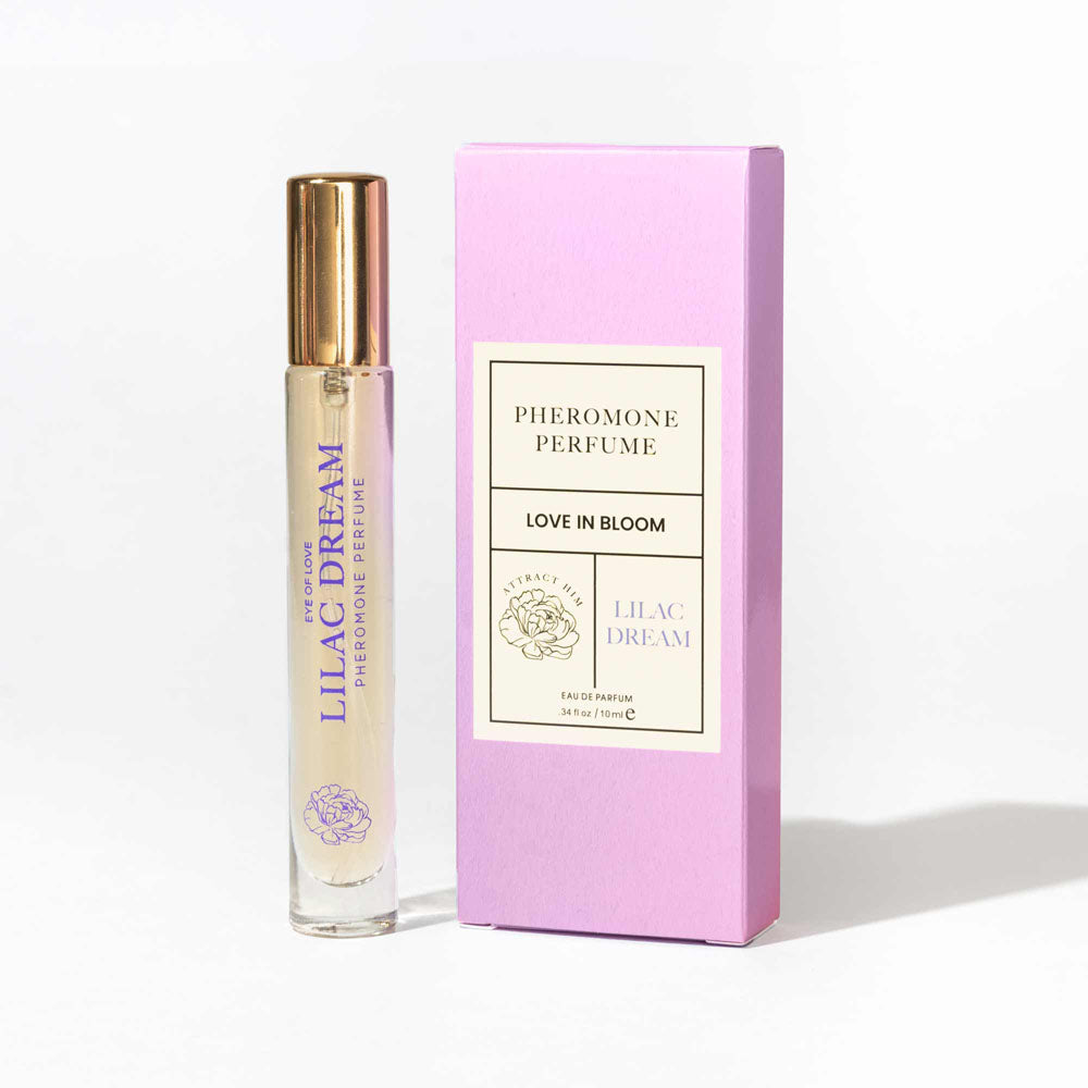 Eye Of Love Love In Bloom Lilac Dream Pheromone Perfume - 10ml - Vanilla Scented Unisex Pheromone Parfum to Attract Attraction - 10 ml Spray