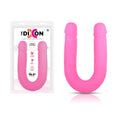 The Dixon - Gender-Neutral 50 cm Body-Safe Silicone Double Dong - Vibrant Pink (USB Rechargeable)