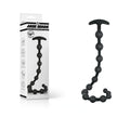 Intimelly Anal Beads – Body-Safe Silicone – Black – 48 cm