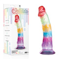 Jellido Body-Safe Clear Silicone Dildo - 16.5 cm (Flexible, Phthalate-Free)