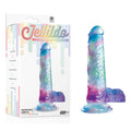 Jellido Body-Safe Clear Silicone Dildo – 15.2 cm (Non-Phallic, Gender-Neutral Design)