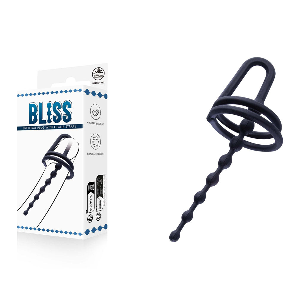 Bliss Bondage Toy – Body-Safe Silicone – Black