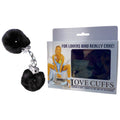 Soft & Plush Love Cuffs – Black Fluffy Restraints for Comfort and Playfulness