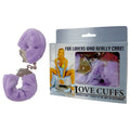 Fluffy Purple Love Cuffs - Soft, Skin-Friendly Restraints for Comfortable Bondage Play