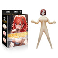 Girls Crush Doll – Inflatable – Flexible Design – Multi-Colour