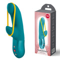 Fun Factory Rabbit Vibrator – USB Rechargeable, Body-Safe Silicone – Aquamarine