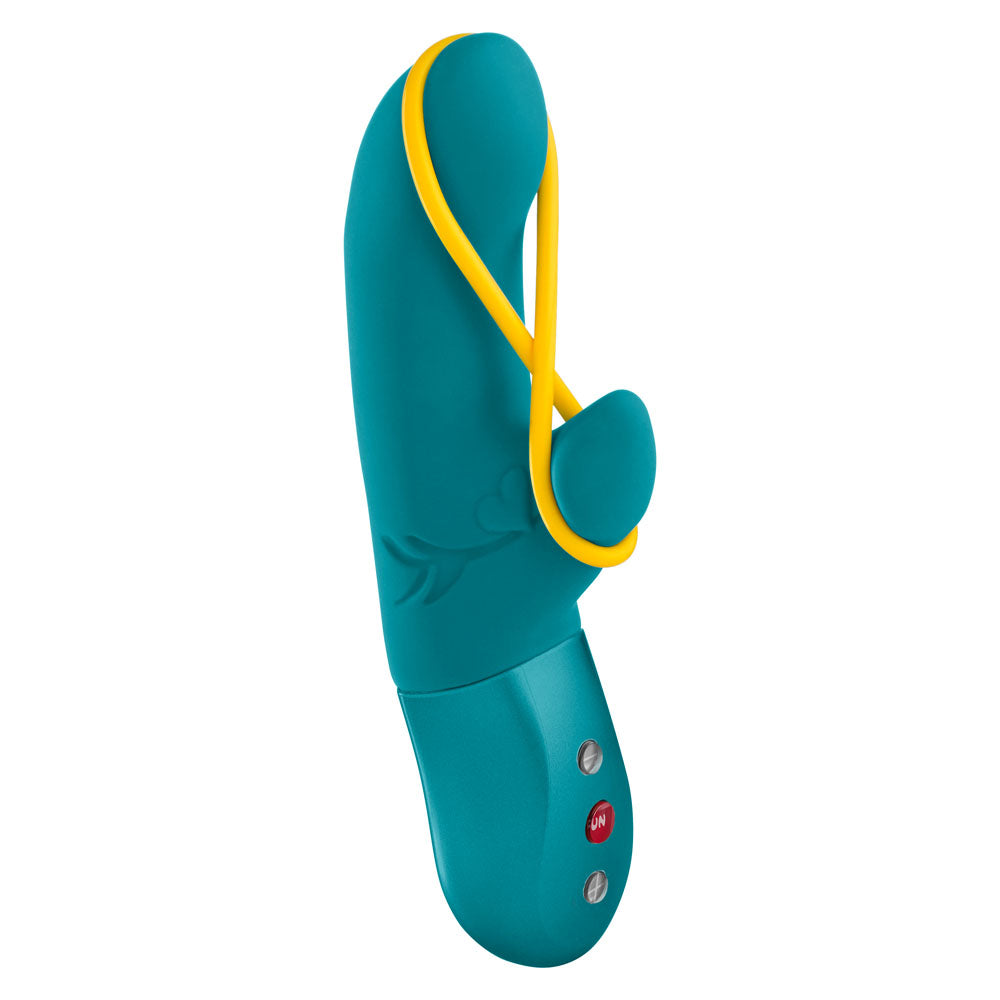 Fun Factory Rabbit Vibrator – USB Rechargeable, Body-Safe Silicone – Aquamarine
