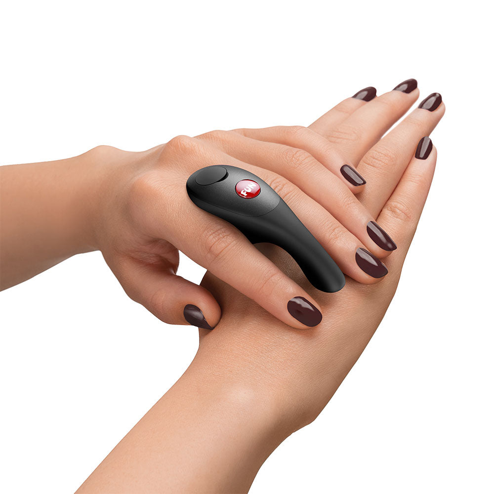 Fun Factory BE-ONE Black - USB-C Rechargeable Body-Safe Finger Stimulator for Intimate Wellness