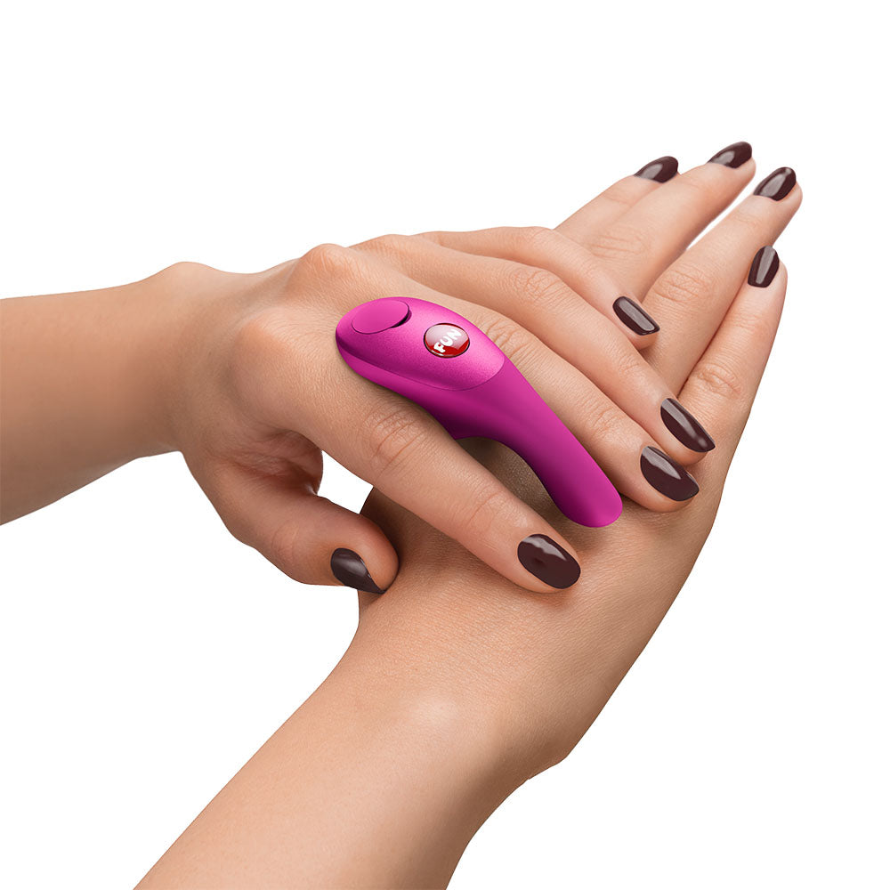Fun Factory BE-ONE Magenta - USB-C Rechargeable Finger Stimulator for Enhanced Pleasure