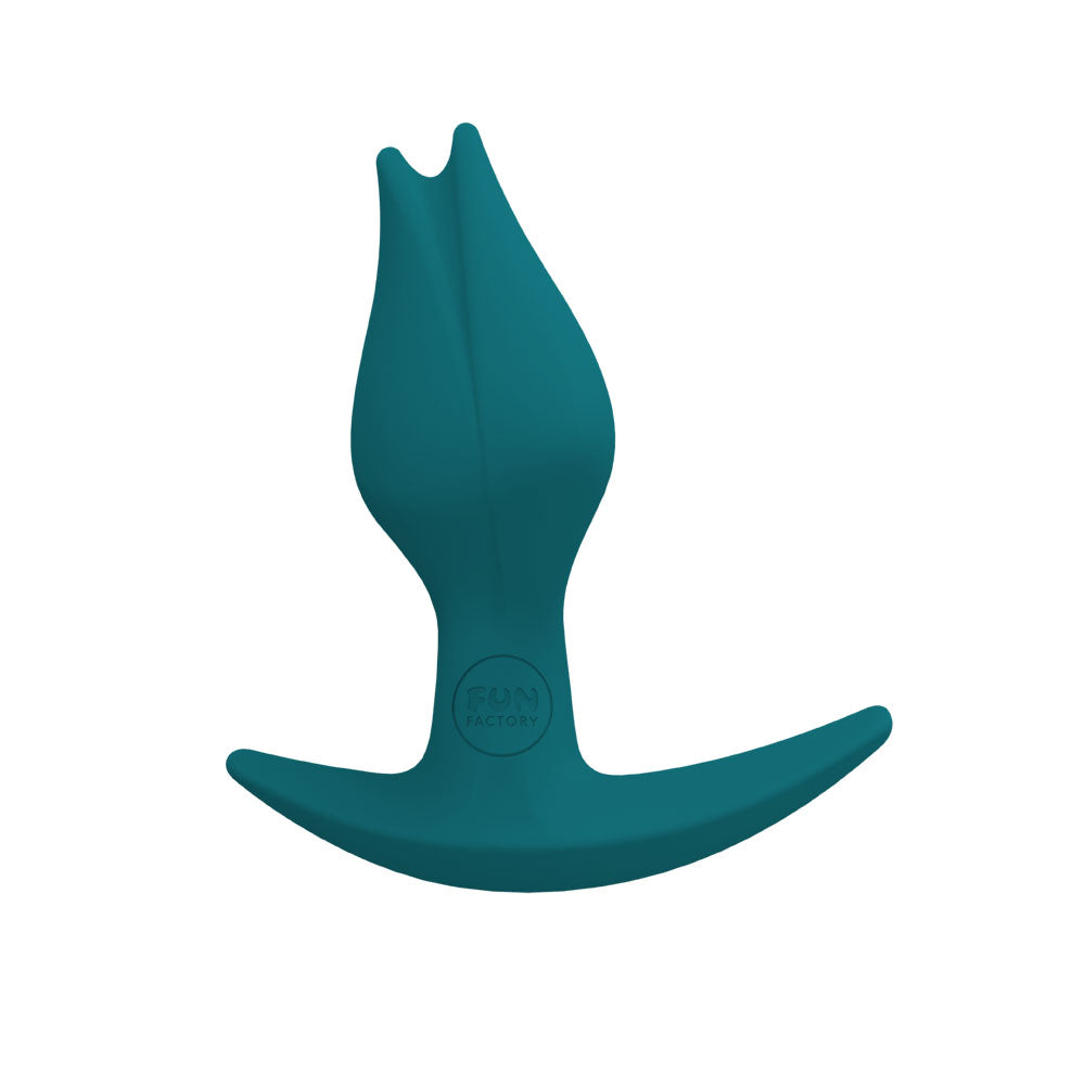 Fun Factory BOOTIE FEM Body-Safe Butt Plug – Bottle Green (8.5 cm, Ergonomic Design, Perfect for All)