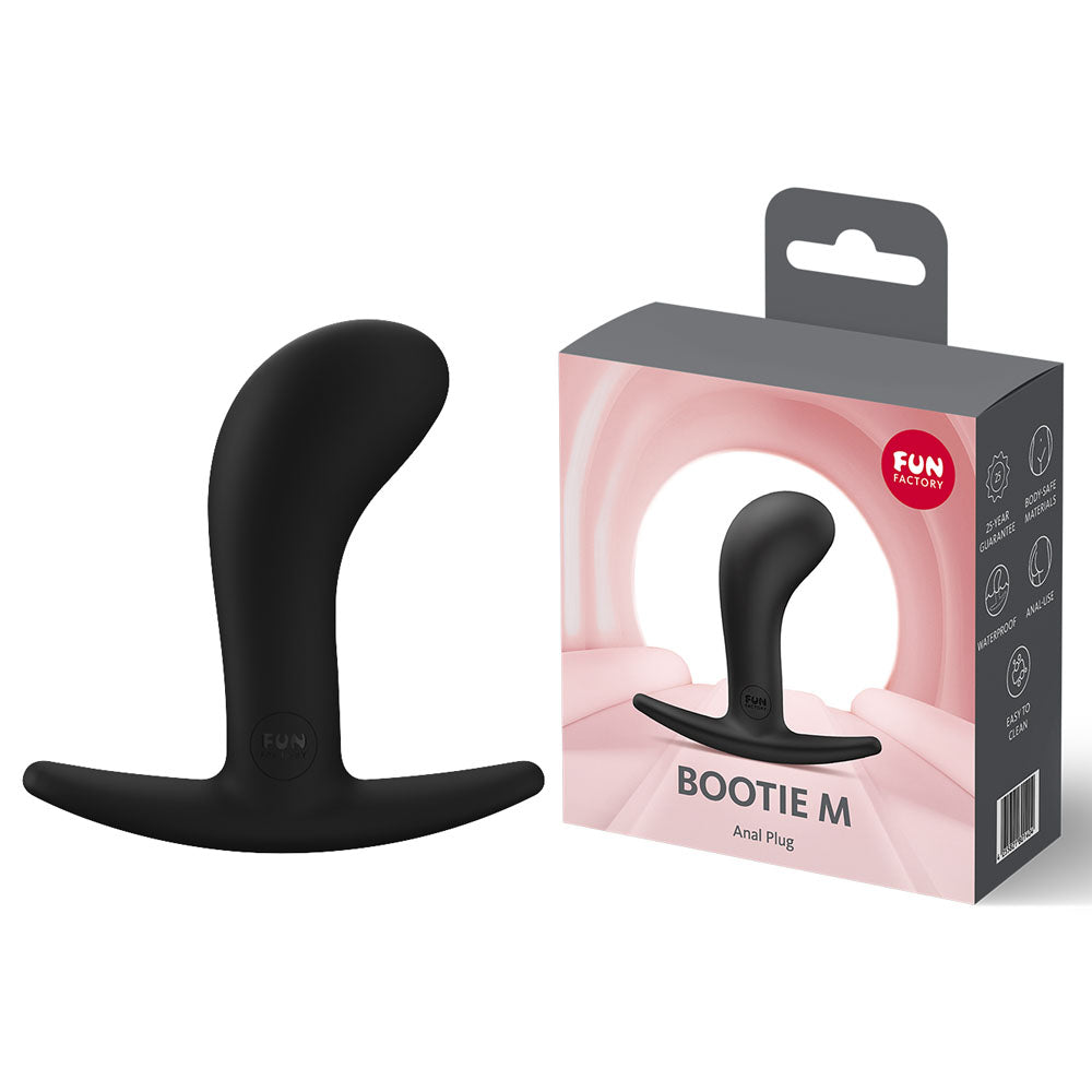 Fun Factory Premium Anal Toy – Body-Safe Silicone – Medium Butt Plug for Intimate Wellbeing