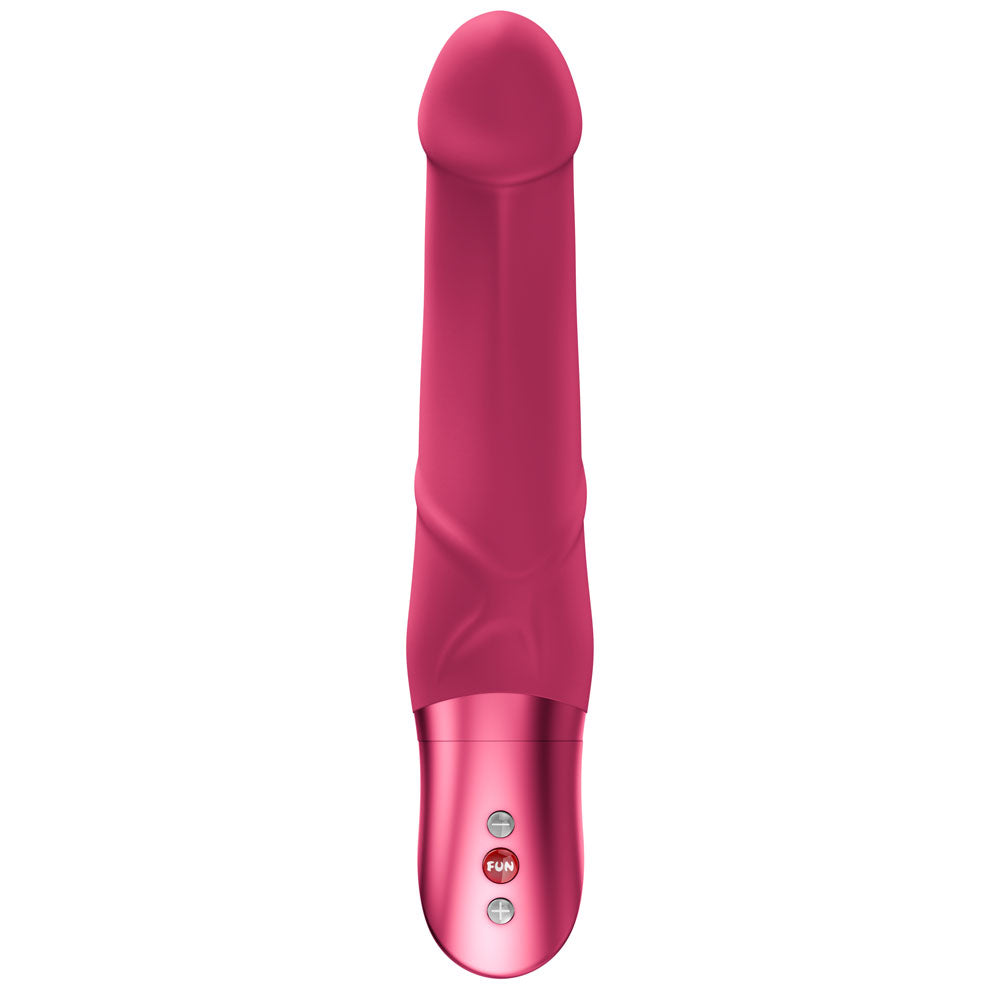 Fun Factory MR. BOSS Raspberry - Body-Safe 21 cm G-Spot Vibrator in Raspberry (USB Rechargeable)