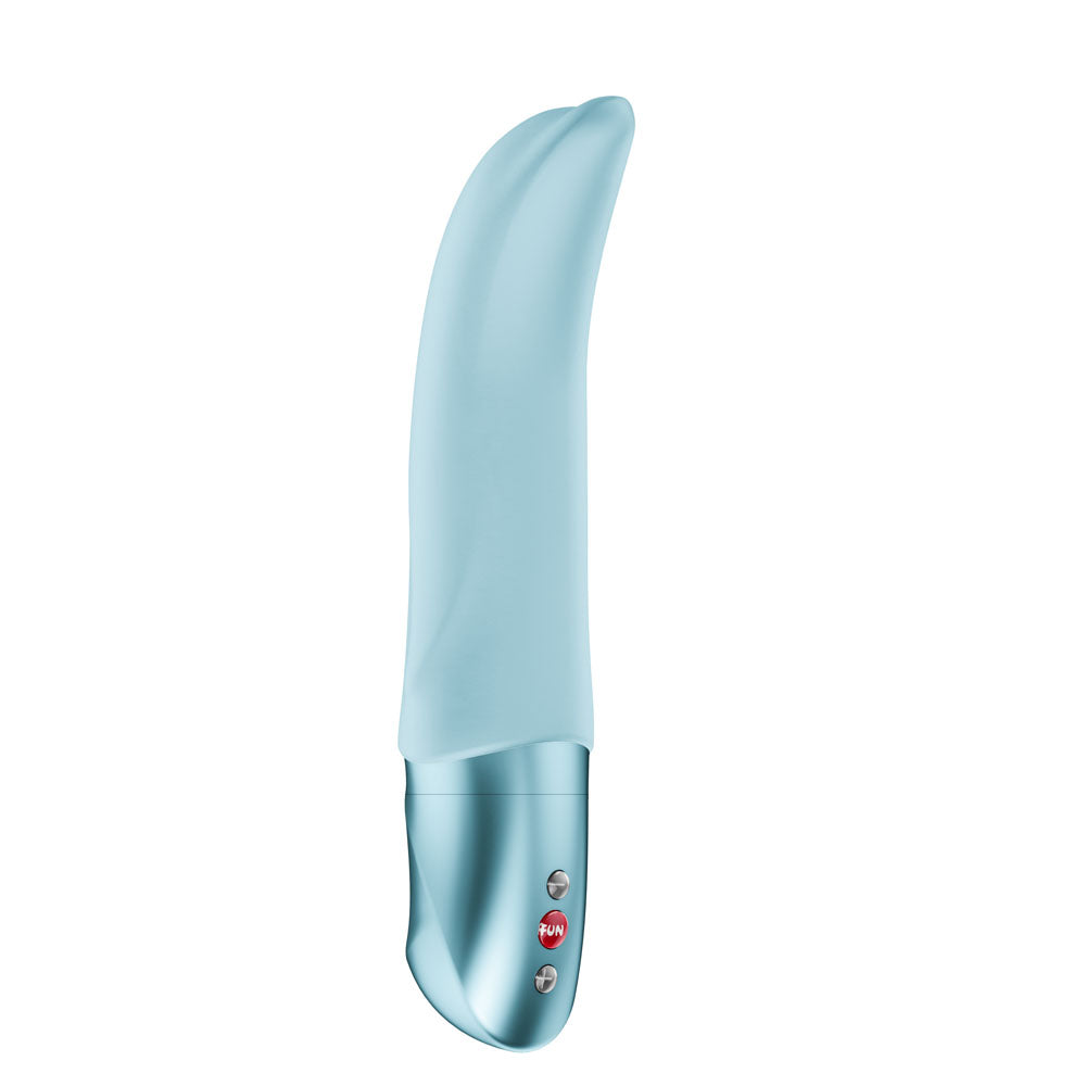 Fun Factory DIVA DOLPHIN Vibrator – Ice Blue, 19.1 cm, Body-Safe Silicone, USB Rechargeable
