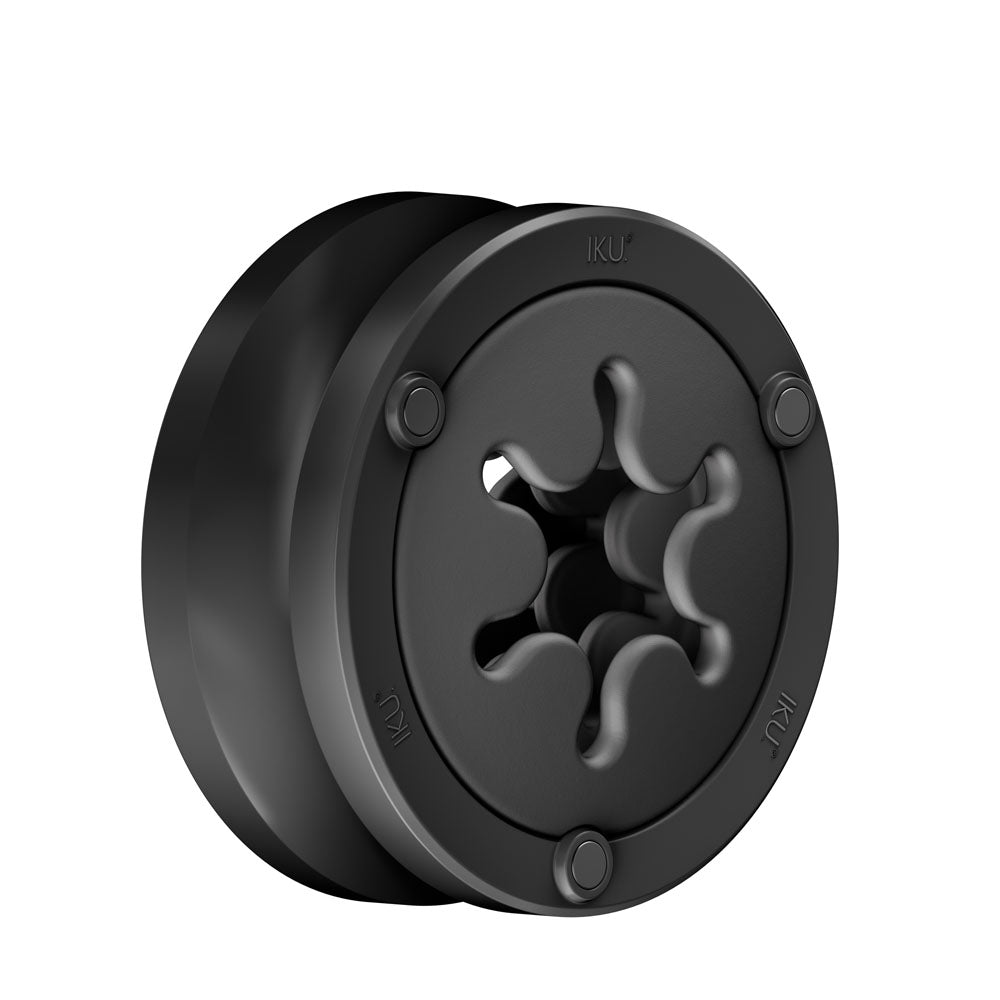 Fun Factory IKU Flex - Body-Safe Black Stroker Masturbator (Flexible Design, Ergonomic Grip)