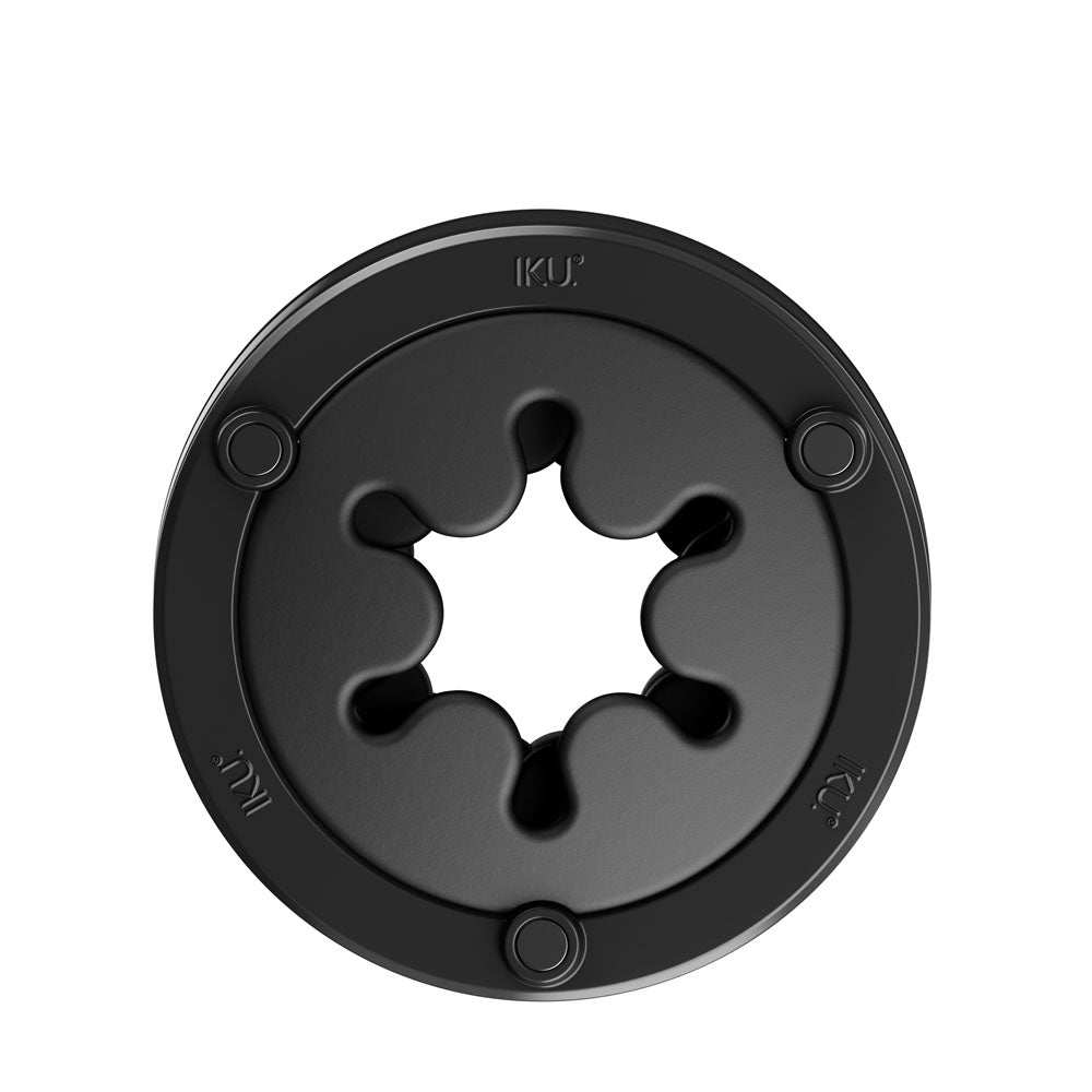 Fun Factory IKU Flex - Body-Safe Black Stroker Masturbator (Flexible Design, Ergonomic Grip)