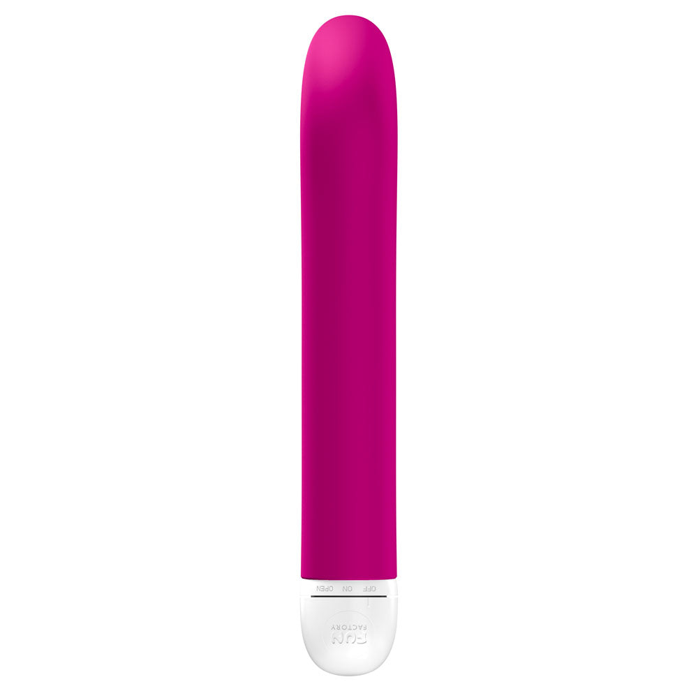 Fun Factory Premium Vibrator – Body-Safe Silicone – Magenta – 18.2 cm