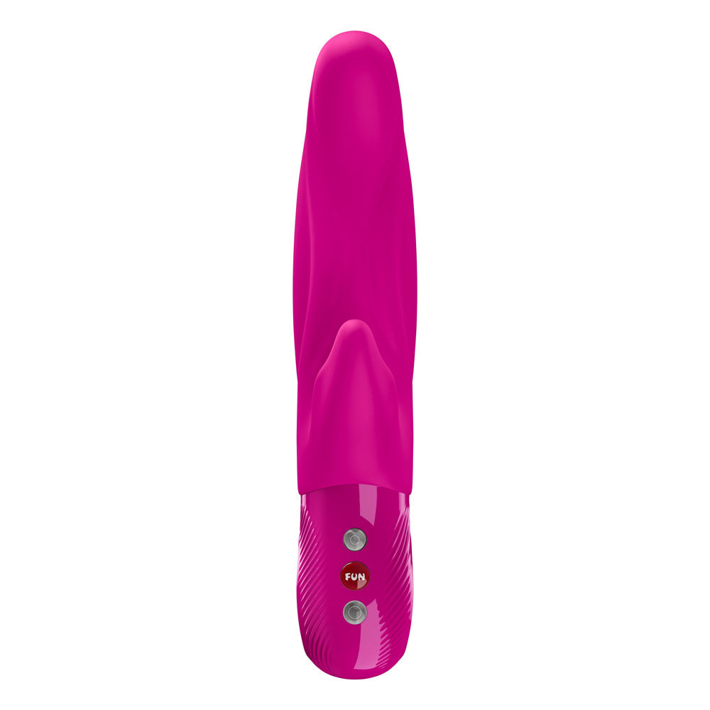 Fun Factory LADY BI Vibrator - Magenta (21.8 cm, USB-C Rechargeable, Body-Safe Silicone)