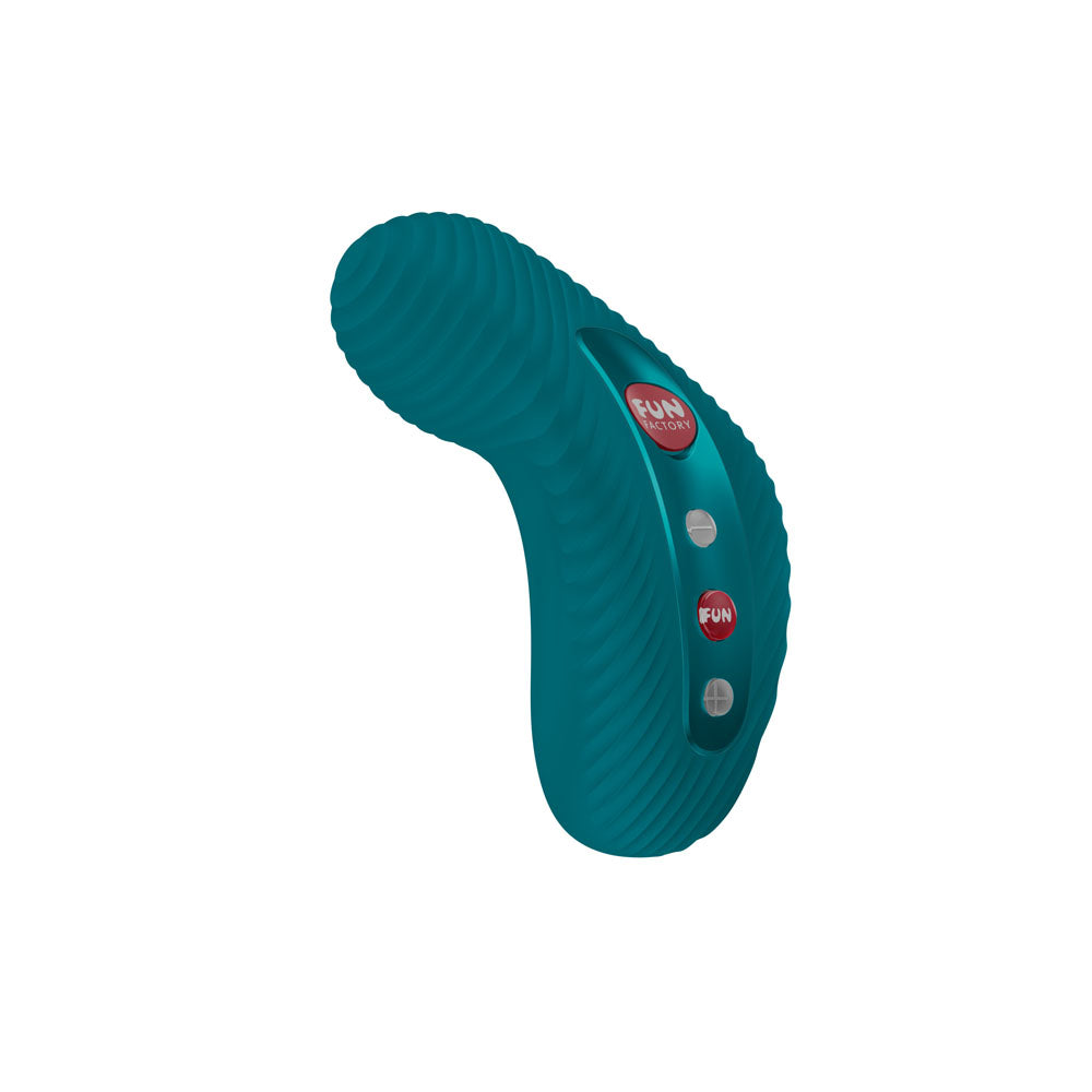 Fun Factory LAYA III USB-C Rechargeable Stimulator – Bottle Green, Body-Safe and Powerful for All Users