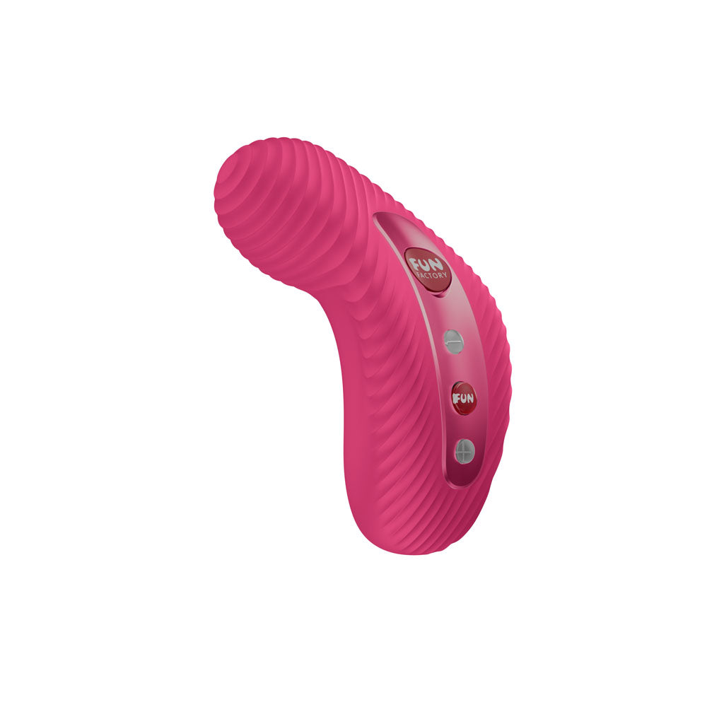 Fun Factory LAYA III - USB-C Rechargeable Stimulator in Vibrant Raspberry (Body-Safe Design)