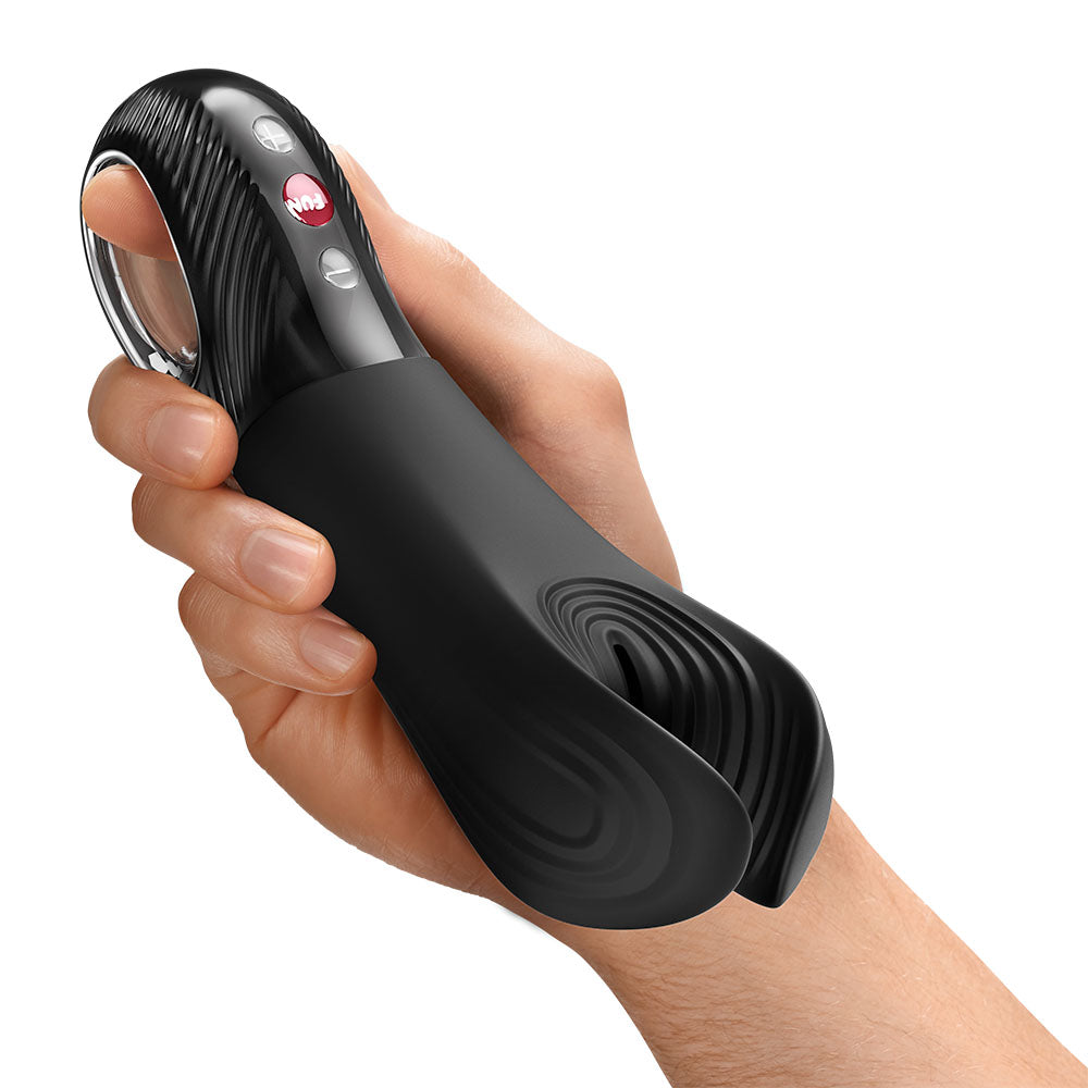 Fun Factory USB-C Rechargeable Vibrator – Body-Safe Silicone – Black
