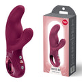 Fun Factory MISS BI Vibrator – Wine Red (USB-C Rechargeable, 17 cm, Body-Safe Silicone)