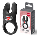 Fun Factory Vibrating Cock Ring – Rechargeable, Body-Safe Silicone – Black