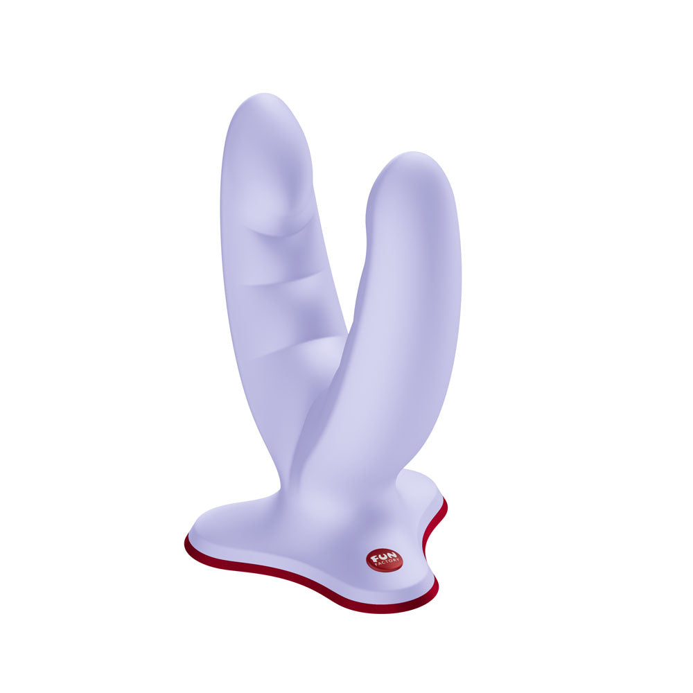 Fun Factory RYDE - Body-Safe Silicone Grinding Dildo in Vibrant Purple (USB Rechargeable, 20 cm)