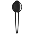Fun Factory SMARTBALL UNO - Black Body-Safe Kegel Ball for Enhanced Wellness (Single, USB Rechargeable)