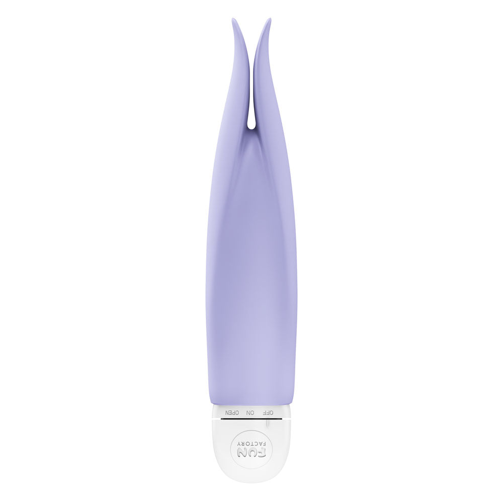 Fun Factory VOLITA Vibrator - 16 cm Body-Safe Silicone in Vibrant Purple (USB Rechargeable)