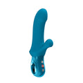 Fun Factory BI STRONIC CURVE Thrusting Vibrator – Aquamarine USB-C Rechargeable (Body-Safe Silicone, 20 cm)
