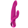 Fun Factory BI STRONIC IMMERSE Magenta - 22.1 cm USB-C Rechargeable Thrusting Vibrator