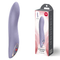 Fun Factory STRONIC FLOW Thrusting Vibrator – Light Violet (USB Rechargeable, 21.6 cm Body-Safe Design)