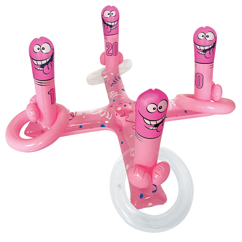 Inflatable Pecker Toss Game – Fun Party Game for Bachelorette Celebrations and Hens Nights