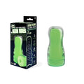 The Neon Rider - Glow in the Dark Stroker for Enhanced Pleasure (15.2 cm, Body-Safe Material)