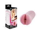 Real Zone Body-Safe Mini Vagina and Anal Stroker – Flesh Color (Compact Design for Solo Play)