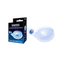 Samurai - Body-Safe Clear Cock Ring with Metal Ball Tip for Enhanced Pleasure