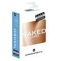 Four Seasons Naked Classic Ultra-Sheer Lubricated Condoms - 6-Pack (Body-Safe, Vegan-Friendly, Latex)