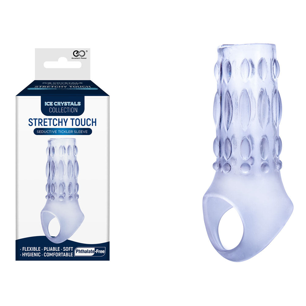 Intimelly Sleeve – Stretchy, Body-Safe Silicone – Clear