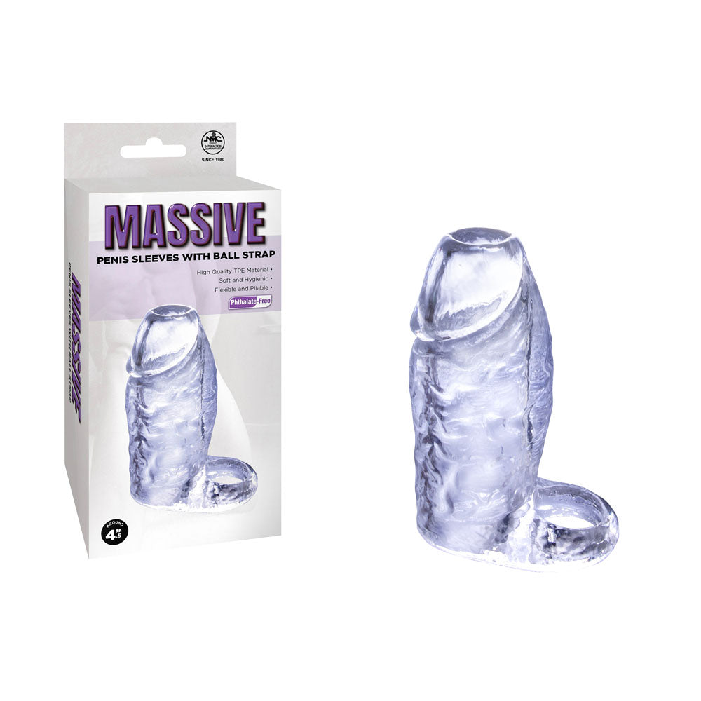 Intimelly Sleeve – Enhancing, Body-Safe Silicone – Clear